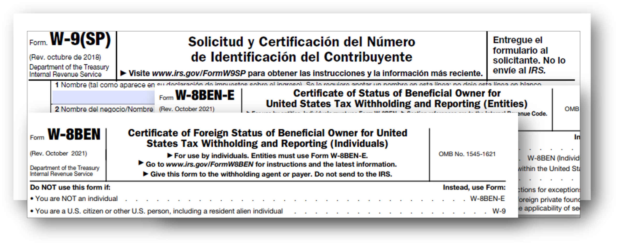 Understanding FATCA Forms Icaza Trust Corportation