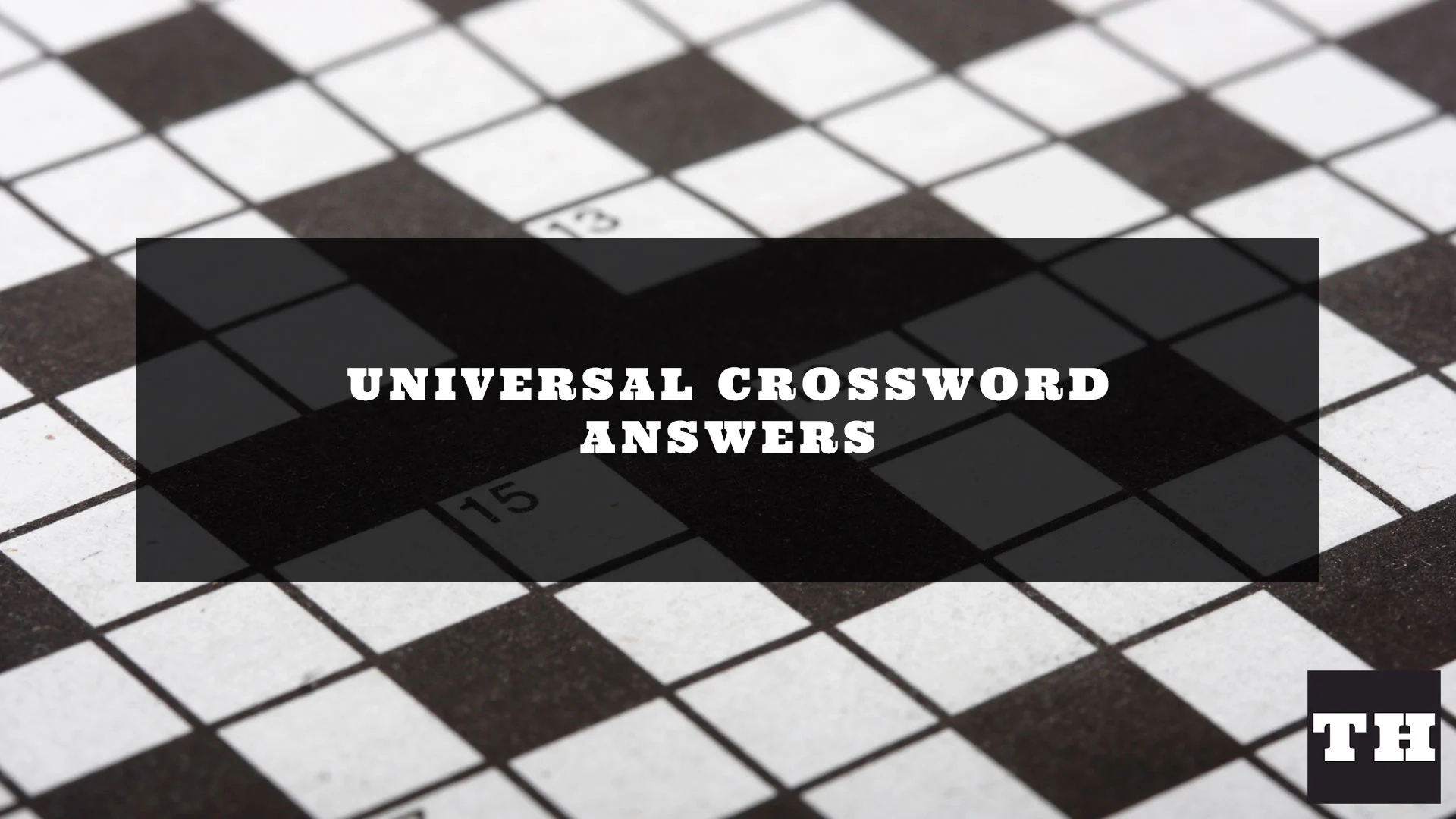 Free Online Universal Crossword Puzzles