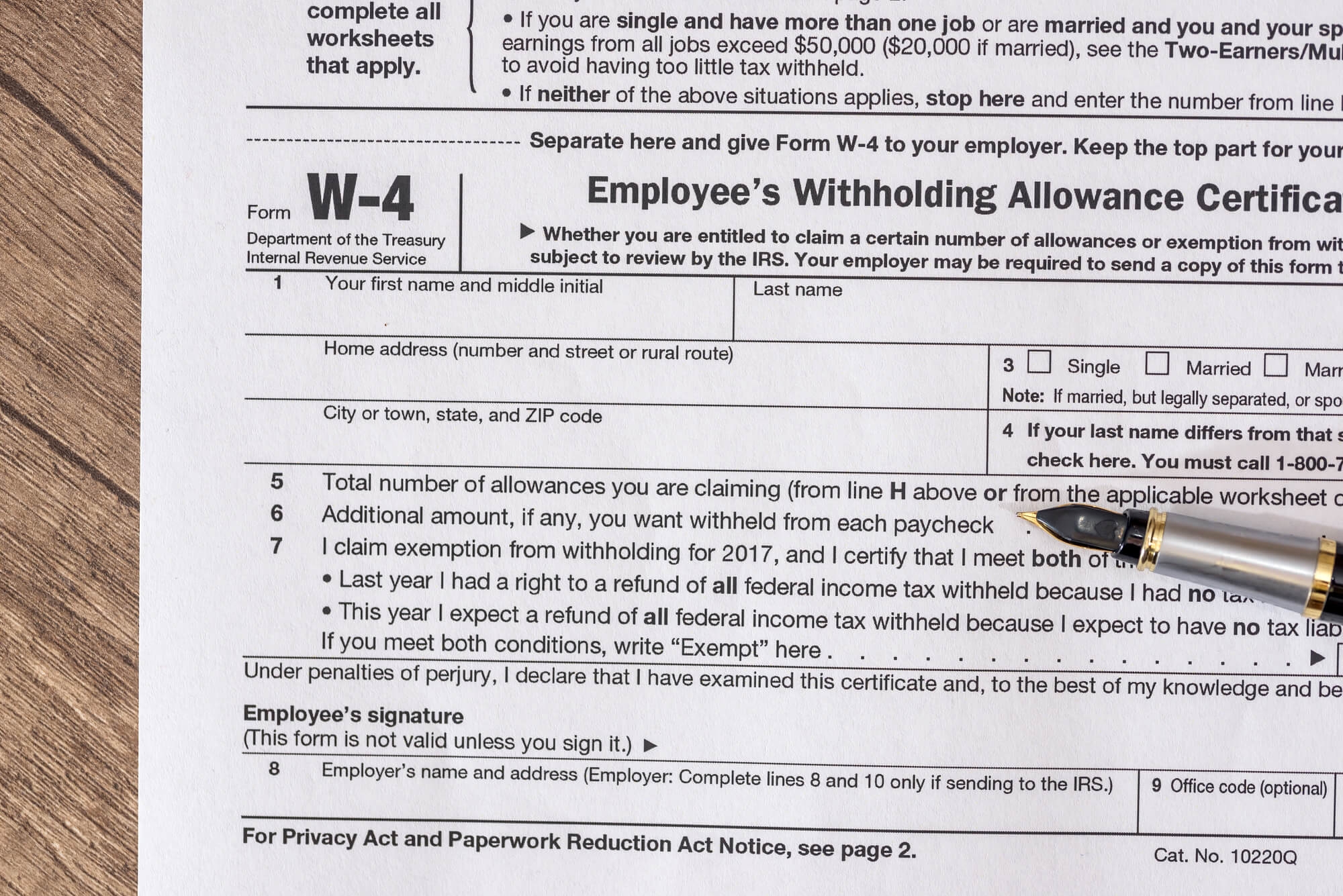 Irs Form Voluntary Withholding